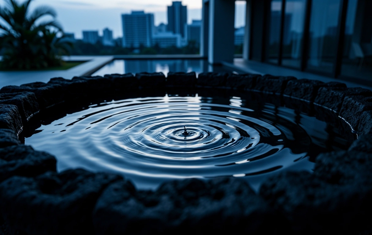 Clear water ripples symbolizing transparency
